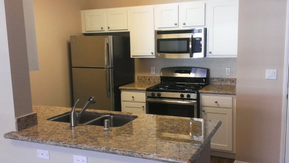Renovated Kitchen Renovated Kitchen at 55+ FountainGlen Terra Vista, California
