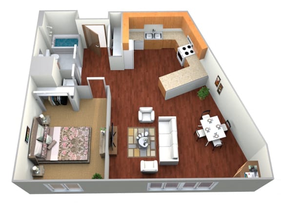 1 2 3 Bedroom Apartment Homes in Baxter MN Cypress Court