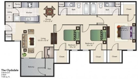 3 bed 2 bath 3 bed 2 bath at Southgate Glen, Weatherford, TX, 76086