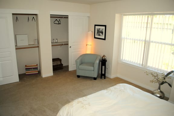 Large Closets at Commons at Timber Creek Apartments, Portland, Oregon