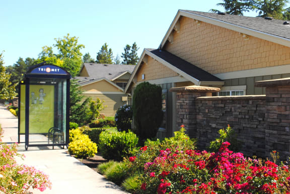 Public transportation available at Commons at Timber Creek Apartments, Portland, OR, 97229