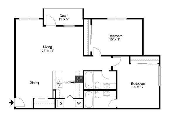 at Commons at Sylvan Highlands Apartments, Portland, OR, 97225