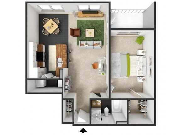 at Commons at Sylvan Highlands Apartments, Portland, Oregon