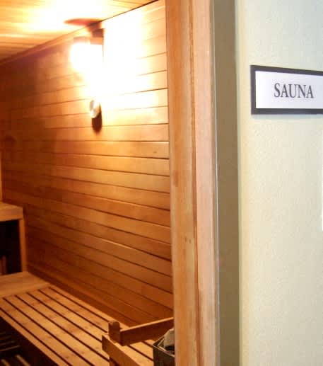 Sauna at Commons at Avalon Park Apartments, Tigard, Oregon