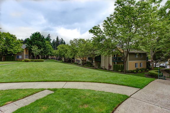 Take A Walk Through our Beautiful Grounds along the Tualatin River! at Commons at Avalon Park Apartments, Tigard, 97224