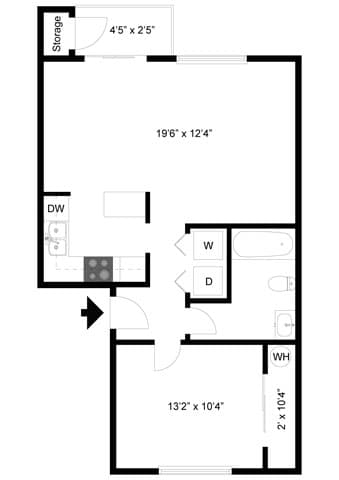 at Commons at Hawthorn Village Apartments, Hillsboro