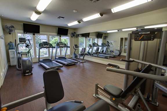Cardio Machines at Commons at Dawson Creek Apartments, Hillsboro, Oregon