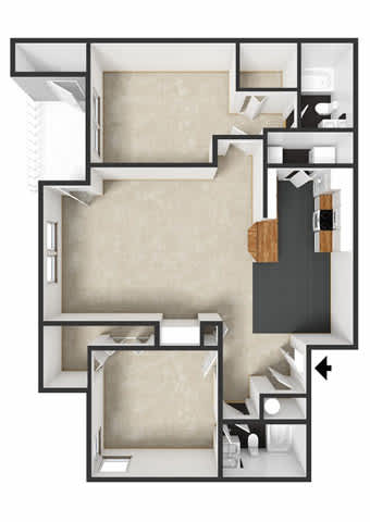 at Commons at Dawson Creek Apartments, Oregon, 97124