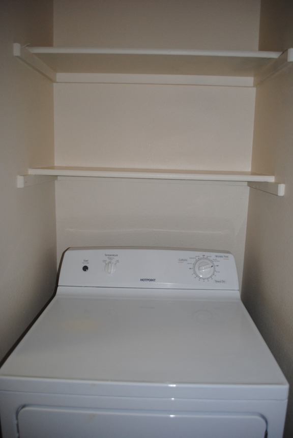 Closet space at Commons at Creekside Apartments, Hillsboro