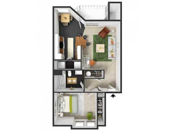 at Commons at Creekside Apartments, Oregon