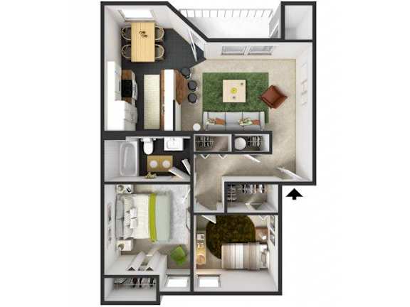 at Commons at Creekside Apartments, Hillsboro, OR