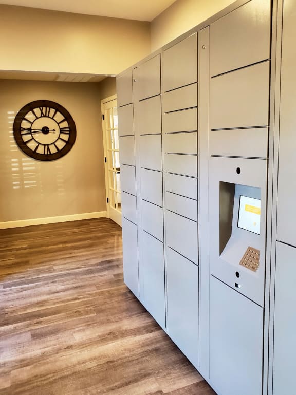 Parcel Locker at Club Pacifica, Benicia