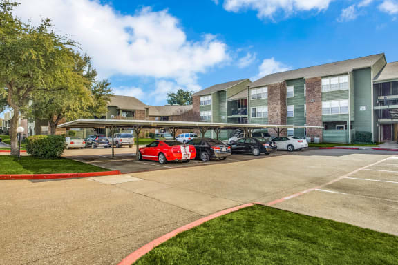 Reserved Resident Parking at Newport Apartments, Irving, TX