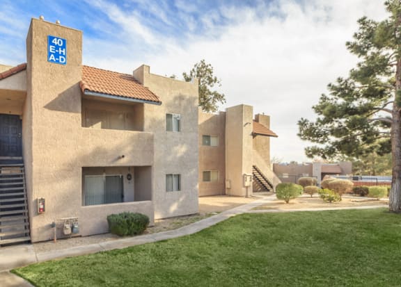 our apartments are located in the heart of a city at Desert Bay Apartments, Laughlin, NV