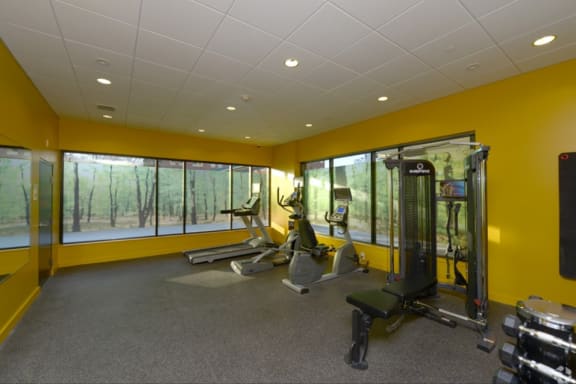 Fitness Center at 603 Concord Apartments, Cambridge