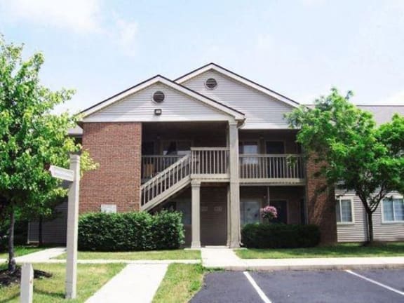 Patio & Balconies at Eagle Crest Apartments in Galloway, OH