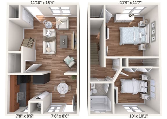 2 Bedroom