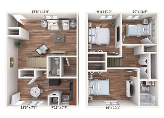 3 Bedroom