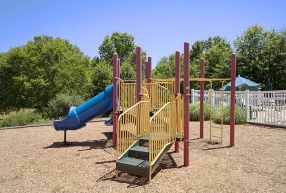 Children's playground at Boulder Pointe Apartments in Middletown, NY 10940