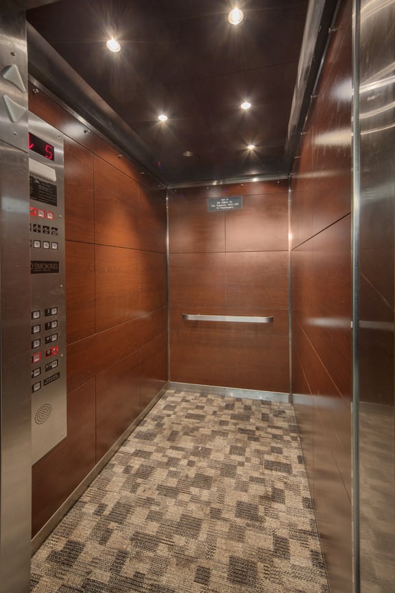 Elevator Lobby at Willett Apartments, Albany, NY, New York