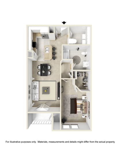 The Troy Floor Plan at West End at Fayetteville in Fayetteville, North Carolina