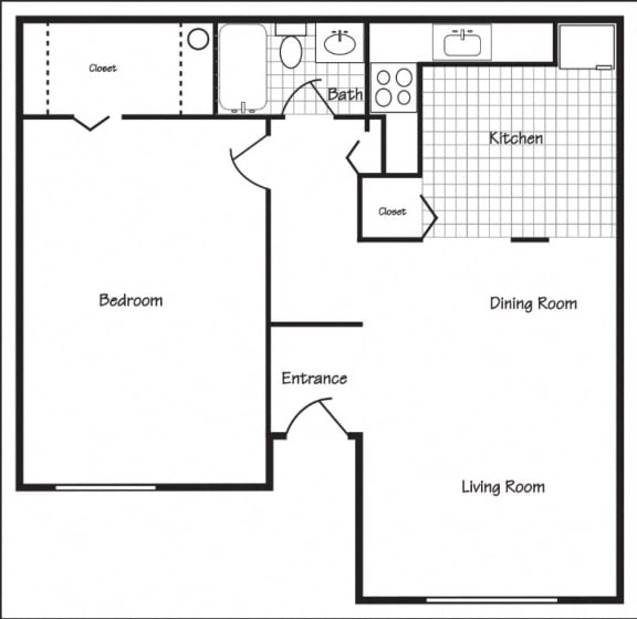 Richland, WA Maple Ridge 1 bedroom 1 bath
