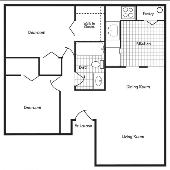 Richland, WA Maple Ridge 3 bedroom 1 bath