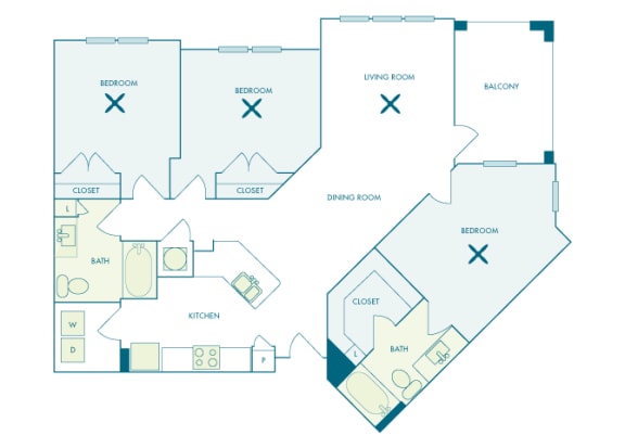 Nona Park Village - C2 (Water Lily) - 3 bedroom - 2 bath