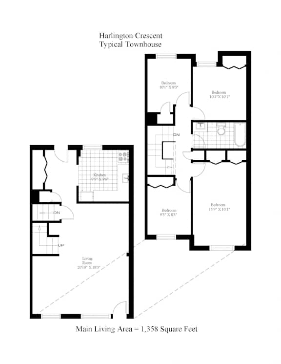 Floor Plan Townhouse