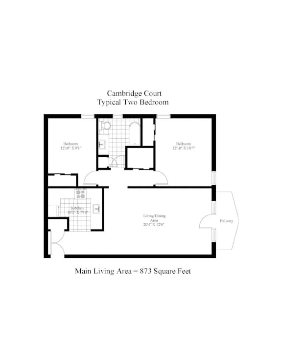 Cambridge Court Two Bedroom B Image