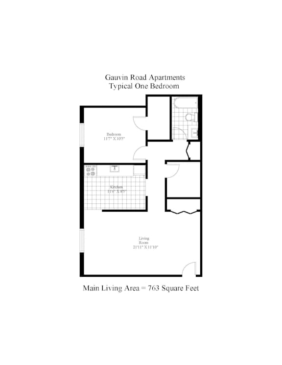Gauvin Road One Bedroom Image