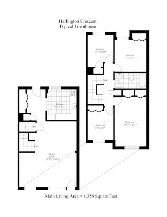 Floor Plan Townhouse