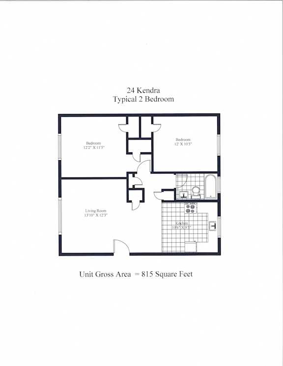 Kendra Street Two Bedroom B Image