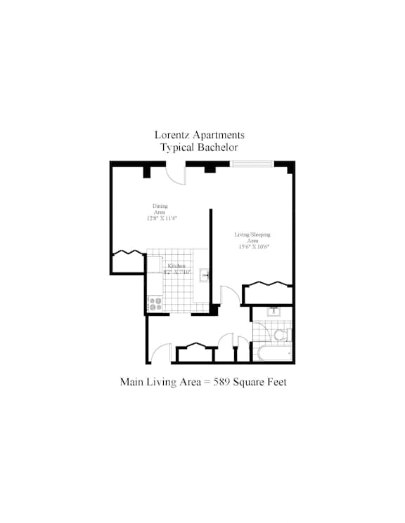 Lorentz Apartments Bachelor Image