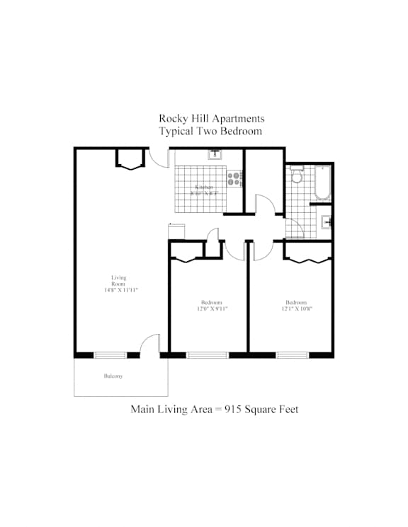 Rocky Hill Two Bedroom Image