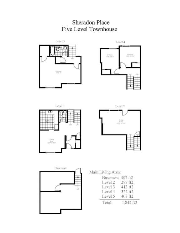 Floor Plan Townhouse