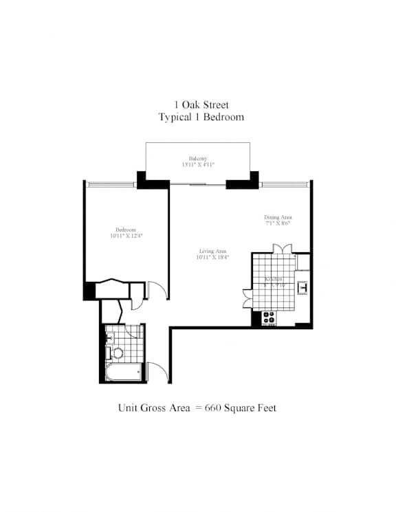 One Oak One  Bedroom