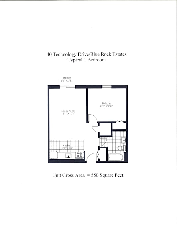 40 Technology One Bedroom Image