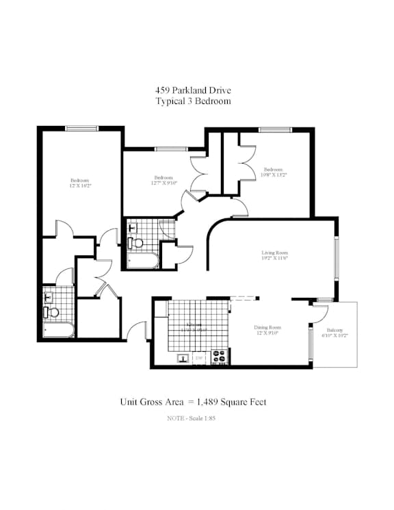 Paxton Place 3 Bedroom