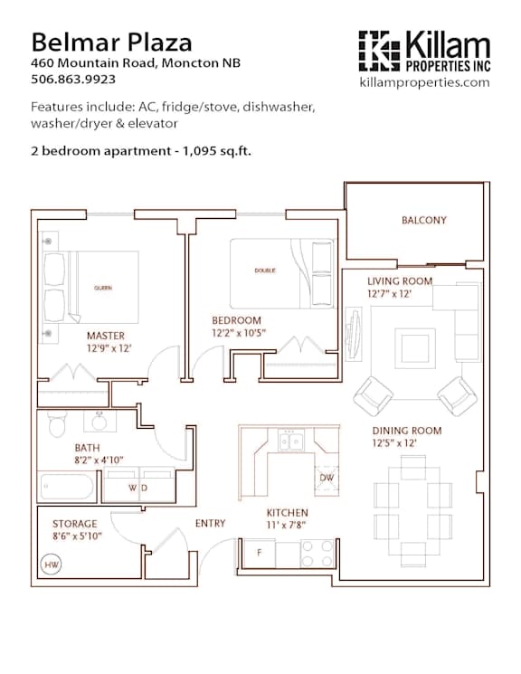 Belmar Plaza Two Bedroom Image