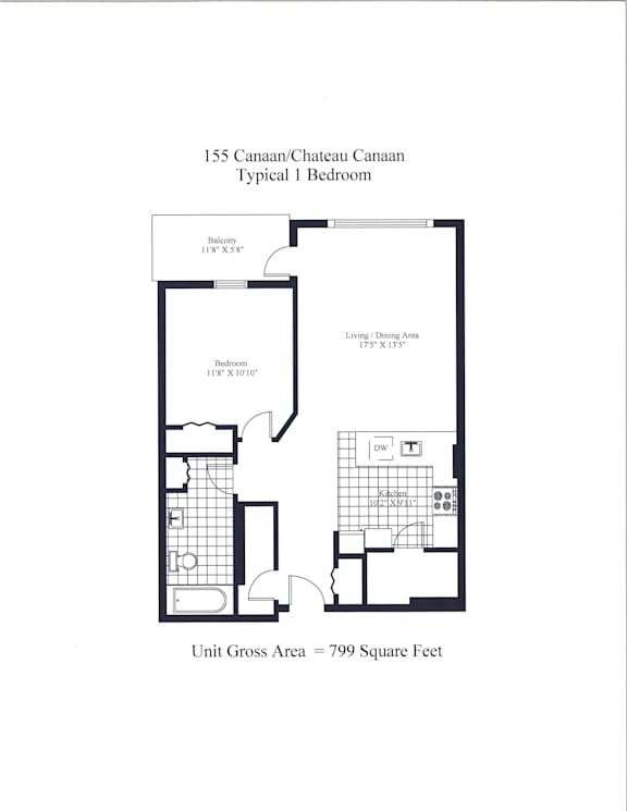 155 Canaan Drive One Bedroom Image