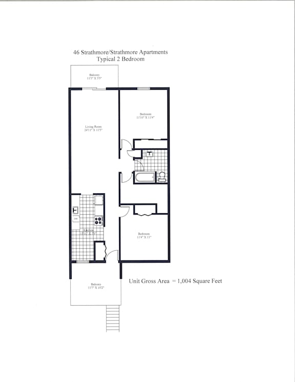 Strathmore Two Bedroom Image