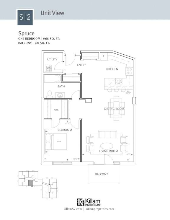 S2 Apartments 1 Bedroom