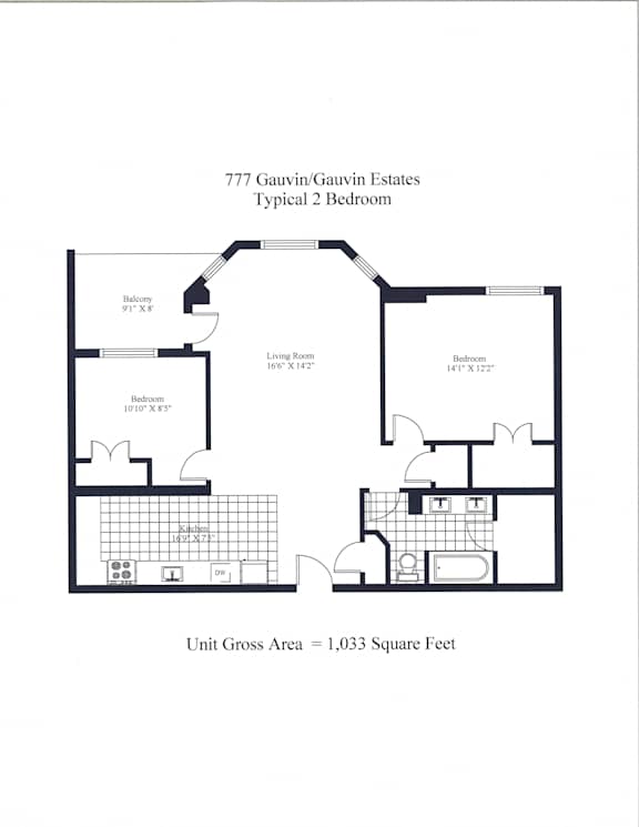 777 Gauvin Two Bedroom A Image