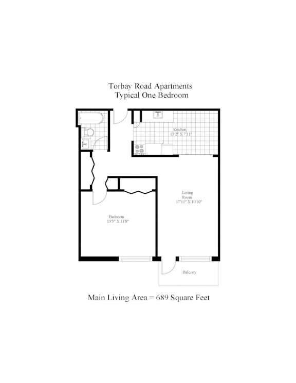 Torbay Road Apartments One Bedroom