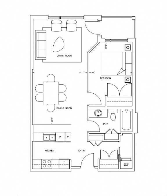 Bennett House - 1 Bedroom