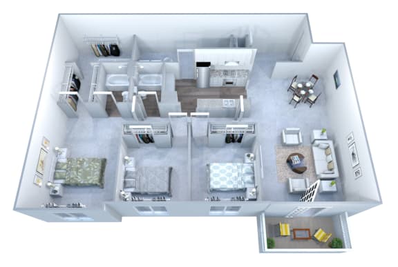 Walton Grove H Floor Plan Layout, Smyrna GA