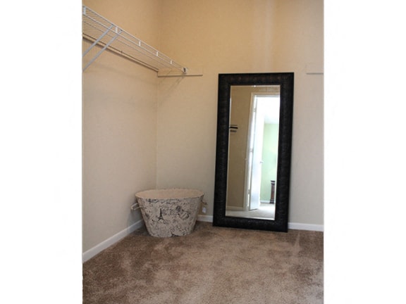 Large closets at Hunter's Creek Apartments in Blue Ash, OH