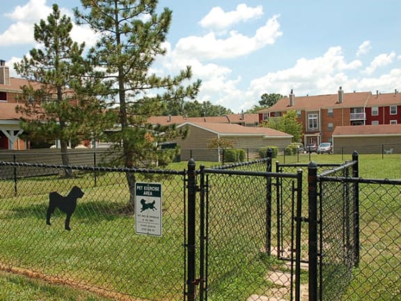 Dog Park at Steeplechase Apartments, Gated Pet Park, 45140
