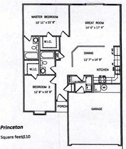 Floor Plan  Princeton